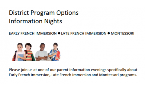 District Program Options Information Nights