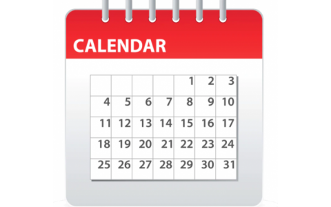Calendar Dates for Ferris 2020-2021