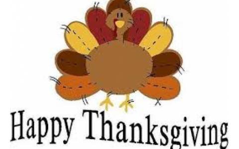 Reminder:  Thanksgiving Holiday on Monday, October 8