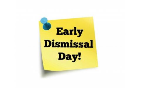 Early Dismissal at 12:00 PM Thursday March 14th