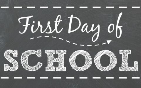 First Day of School - Tuesday, September 6th