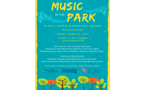 Ferris Music in the Park, June 21